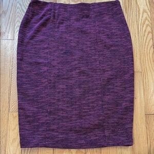 Elle Womens Pull On Pencil Skirt Size M Y2K Sleek Professional Career Academia